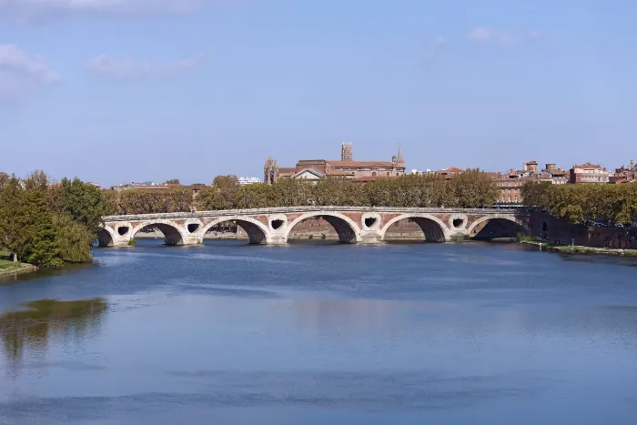 Toulouse, les bords de la Garonne